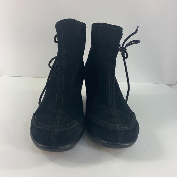 CROCS Black Ankle Boots - Picture 10 of 14